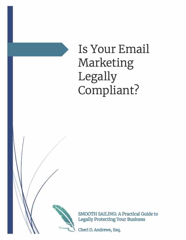 Is Your Email Marketing Legally Compliant