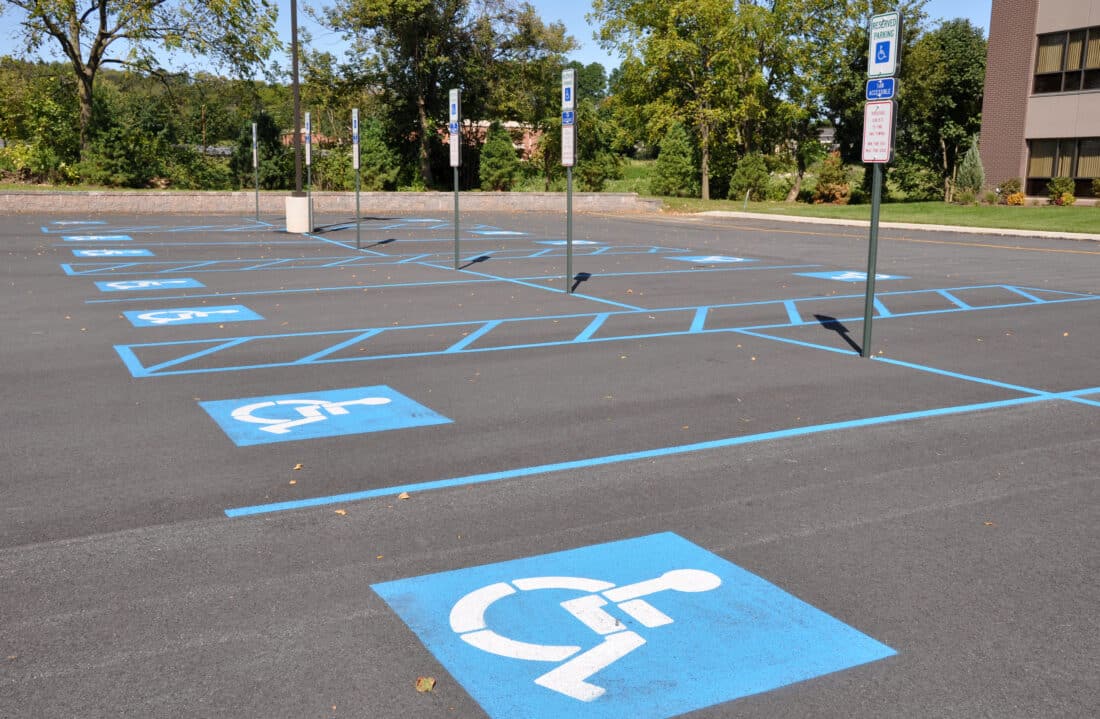 ADA Handicap Parking Spaces